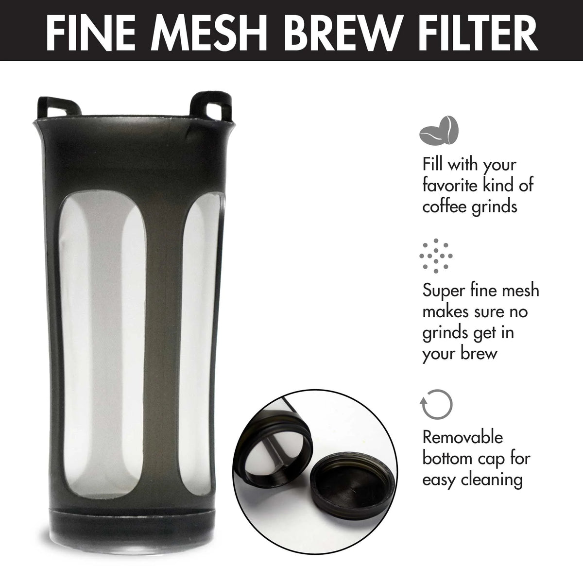 1.6 Quart Borosilicate Glass Cold Brew Coffee Maker X248