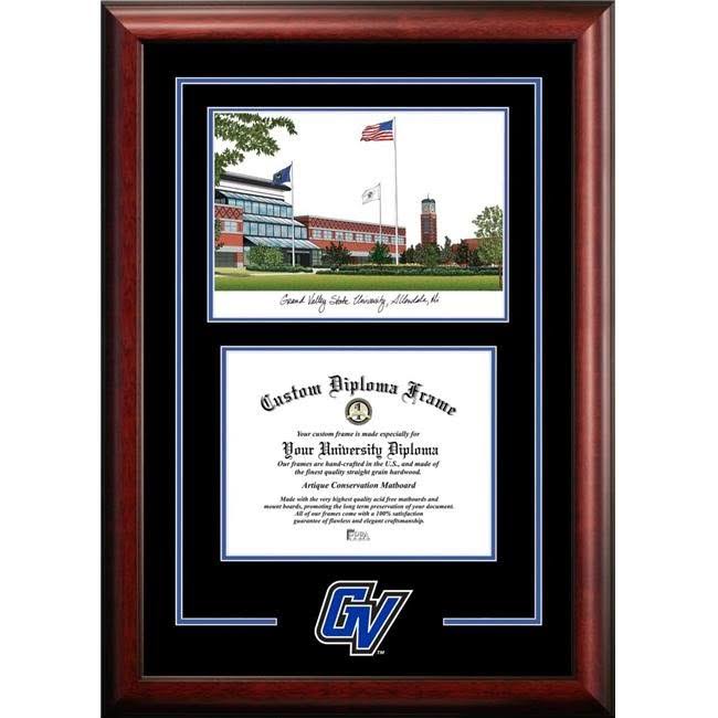 10 x 8 in. Satin Mahogany Spirit Graduate Frame N370