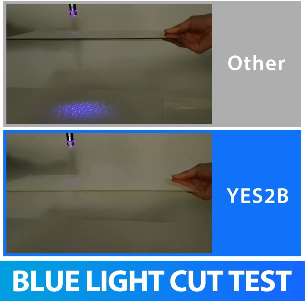 23-24 inch Removable Acrylic Anti Blue Light Filter for PC Monitor, Pack of 2 N2325