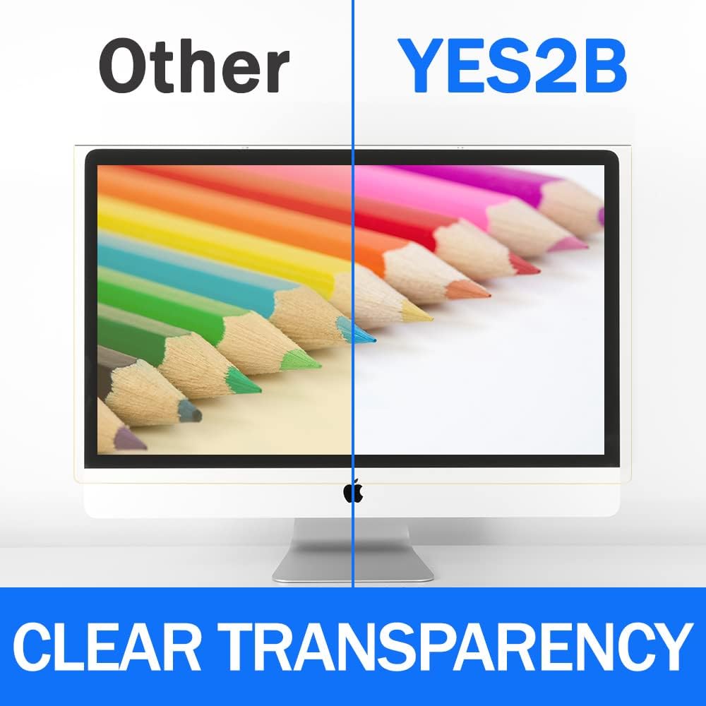 23-24 inch Removable Acrylic Anti Blue Light Filter for PC Monitor, Pack of 2 N2325