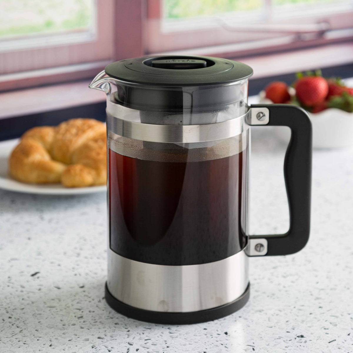 1.6 Quart Borosilicate Glass Cold Brew Coffee Maker X248