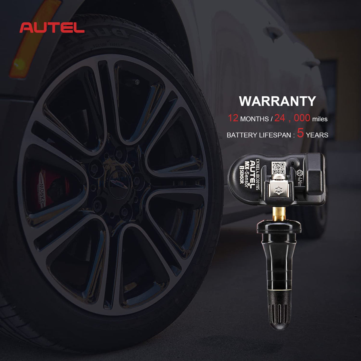 2 in 1 Dual Frequency Programmable TPMS Sensor Sets of 4 I9904