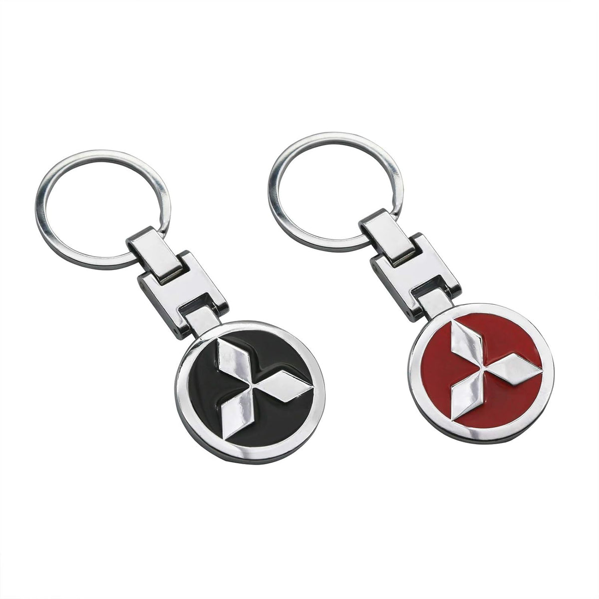 Metal Keychain Key Rings 2 Pcs N876053