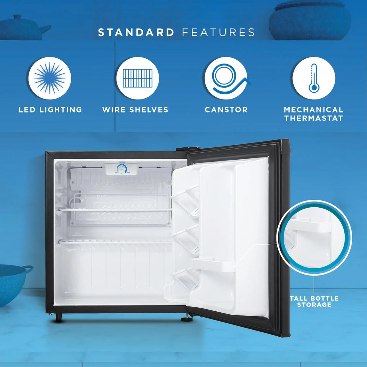 1.6 Cu.ft. Countertop Mini Refrigerator R76856