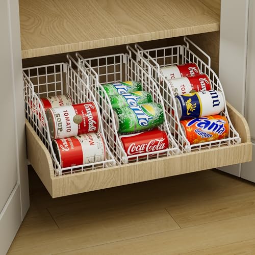 3-Pack Stackable Can Dispenser Bin with Handles Q543752