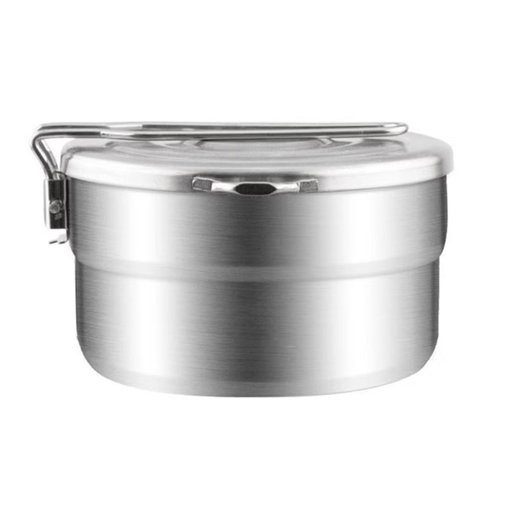 1.5L Stainless Steel Lunch Box With Lid And Handle U44852
