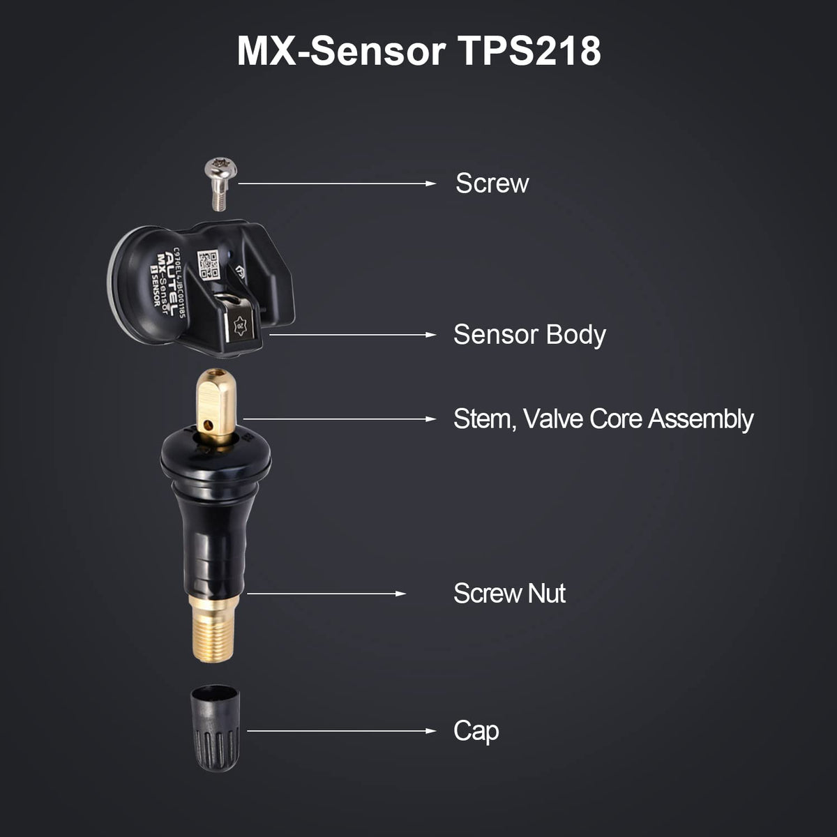 2 in 1 Dual Frequency Programmable TPMS Sensor Sets of 4 I9904